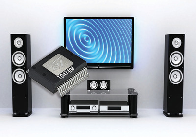 意法半導(dǎo)體擴(kuò)展D類放大器產(chǎn)品線，賦能高端家用多媒體設(shè)備兼顧美學(xué)與音質(zhì)